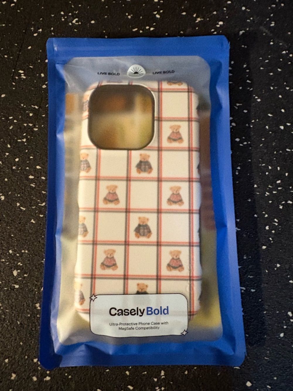 Casely Bold Teddy Plaid Phone Case